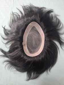 100% HD Remy Hair Men's Wigs & Extensions Monofilament Base Raw Hair Bangladeshi Taz Hair BD - Product Image 5