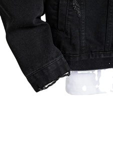 แจ็กเก็ตยีนส์แบบเก่าสำหรับผู้ชายเสื้อแจ็กเก็ตยีนส์แฟชั่นเสื้อโค้ทผ้าเดนิมแฟชั่นแบบกำหนดเองคุณภาพสูง - Product Image 3