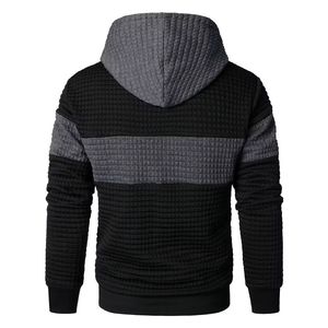 Sweat à capuche pour homme, pull en polaire chaud et décontracté, sweat à capuche personnalisé avec logo, streetwear - Product Image 3
