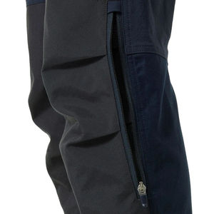 <b>Men's</b> <b>Black</b> Gray Polyester Hi Visibility Reflective CE Certified <b>Work</b> <b>Pants</b> Multiple Pockets Abrasion Resistant Uniform - Product Image 4