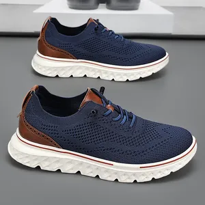 Chaussures décontractées pour hommes, printemps-été, respirantes, légères, baskets basses, chaussures de sport tendance pour hommes - Product Image 1