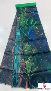 High Grade Custom Digital Printed Polyester Fabric for Apparel Dresses and Home Textile Manufacturing - Product Image 4