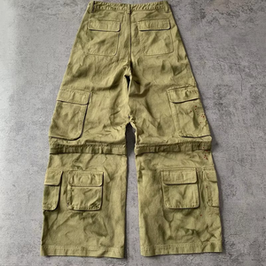 EDGE DENIM - Jeans cargo baggy pour homme - Pantalons en denim de créateur - Product Image 1