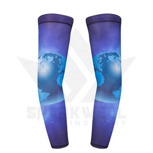 Mangas de Ciclismo Unisex con Patrón Hexagonal, Anti-UV, Transpirables, de Spandex y Poliéster, Compresión Deportiva para Adultos - Product Image 6