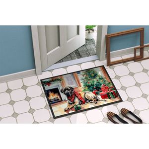 Mastiff confortable paillasson de noël antidérapant lavable faible pile 24H X 36W intérieur et extérieur tapis de porte avant pour entrée - Product Image 4