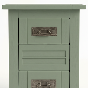 Mesa de Centro Moderna PKP con 2 Cajones, Madera de Caucho Blanca, MDF, Mueble Duradero para Sala de Estar, 1 Año de Garantía - Product Image 6