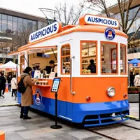 Camion de cuisine mobile moderne très demandé pour les propriétaires de petites entreprises : Lancez votre activité de restauration mobile et de vente de rue