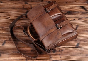 Sac pour ordinateur portable en cuir pour homme, entièrement personnalisé, nouvelle mode, très vendu, qualité supérieure, prix abordable - Product Image 6