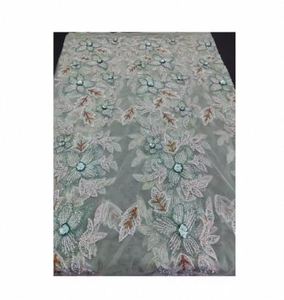 Stretch Mesh Embroidery <b>Fabric</b> for Bodycon Dress and Fashion Wear From India Manufacture At Bulk Price - Product Image 1