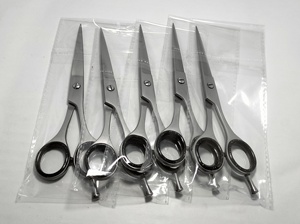 ชุดกรรไกรตัดผมมืออาชีพ 2 ชิ้น พร้อมกระจกขัดเงา คมกริบ สำหรับตัดและซอยผม - Product Image 4