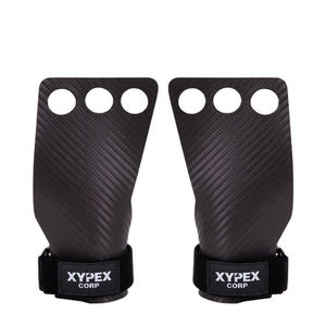 Poignées de musculation en microfibre personnalisables, robustes, pour la protection des paumes, entraînement professionnel de force - Product Image 2