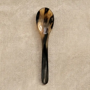 Cuchara de Té de Cuerno de Búfalo con Mango Largo, Acabado Espejo, Diseño Duradero y de la Mejor Calidad, Nueva Llegada, Venta Caliente - Product Image 1