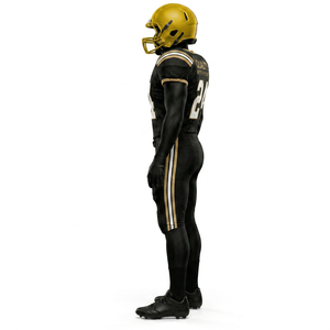 Vêtements de football américain personnalisés en gros pour jeunes, tenues d'entraînement OEM, couleurs personnalisées, vêtements de sport de football américain - Product Image 3