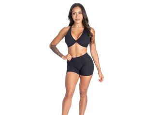 คอร์ทวิสท์ เรเวอร์ซิเบิล ไฮซัพพอร์ท เบดดี ไมช์ พริ้นท์ โยคะ บรา - Product Image 3