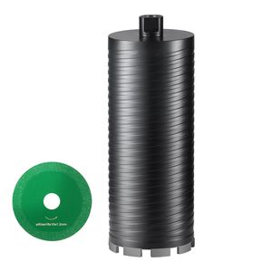 Broca de diamante de 4.25 pulgadas para perforación en húmedo/seco de mampostería y hormigón, para ladrillo y bloque, con adaptador de broca piloto, de Core Drill Bit - Product Image 1