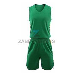 ชุดทีมบาสเก็ตบอลแบบซับลิเมชั่นสั่งทำพิเศษ ผ้าโพลีเอสเตอร์ 100% ระบายเหงื่อได้ดี พิมพ์ลายและโลโก้ตามสั่ง 10 ชุด - Product Image 2