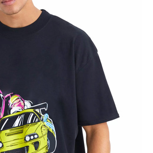 เสื้อยืดพิมพ์ลายผู้ชายคุณภาพสูงราคาสมเหตุสมผลคอลเลคชั่นล่าสุด เสื้อยืดโอเวอร์ไซส์สีพื้นผู้ชาย เสื้อยืดโอเวอร์ไซส์สกรีนลาย - Product Image 3