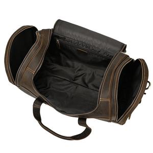 Sac de voyage unisexe NESTA SPORTS en cuir véritable vintage, grand format, sac à bandoulière, design confortable pour week-end - Product Image 2