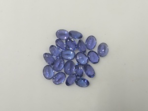 Piedra de Tanzanita Natural Azul Violeta de 8x6mm, Corte Ovalado Elegante para Diseño de Joyería, de Proveedor Indio - Product Image 2