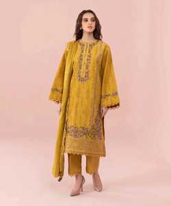 Robes Shalwar Kameez indiennes et pakistanaises imprimées de haute qualité pour femmes, à prix avantageux et de la meilleure qualité - Product Image 3