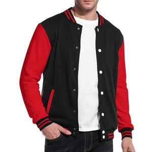 Chaqueta universitaria de béisbol personalizada para hombre con mangas de cuero de diseño personalizado, chaquetas universitarias de béisbol para hombre. - Product Image 1