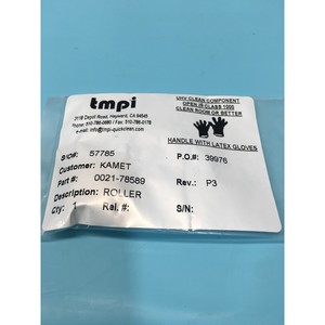 LOT DE 5 COVERS SUPÉRIEURS À ROULETTE AMAT 0021-78589 - Équipements et Pièces Semi-conducteurs de Renommée Mondiale à Confiance Mondiale - Product Image 1