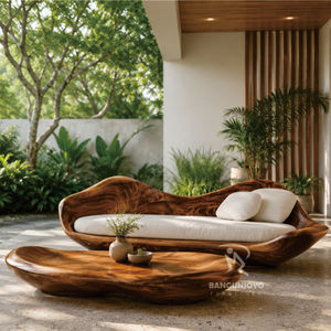 Modern suar wood <b>sofa</b> set, the latest trend today - Product Image 1