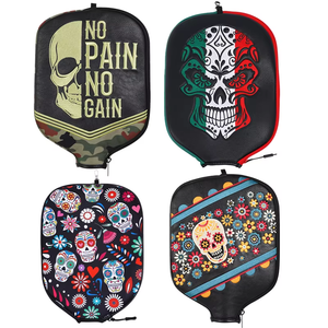 Bolsa de Raqueta de Pickleball Personalizada 2026 de Cuero PU Negro Premium con Marco Externo y Funda para Raqueta - Product Image 3