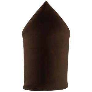<b>Brown</b> Solid Pocket Square - Product Image 2