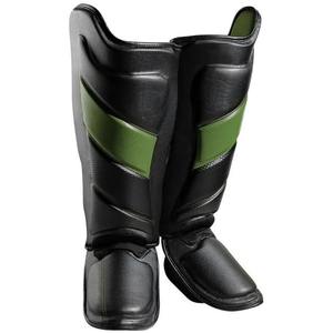 Protections de tibia en cuir avec protection des genoux et des pieds, légères, protection professionnelle pour MMA, kickboxing et tous les sports, Pakistan - Product Image 1