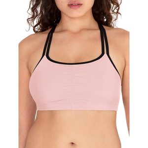 Bralette de Moda para Mujer, Ajustado al Cuerpo, Tejido Elástico, Suave, Transpirable, Cómodo para Uso Diario, Elegante - Product Image 1