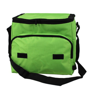 Grand sac isotherme pliable en tissu 600D avec doublure en PEVA ou en feuille d'aluminium, sac à bandoulière isolé pour pique-nique, logo personnalisé - Product Image 2