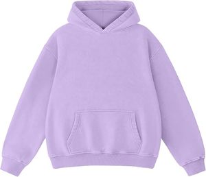 Sudadera con Capucha Azul Marino Oscuro, de Algodón, Lisa, Casual para Adultos, para Todas las Temporadas, Sudadera Promocional, Estilo Vintage, Talla Grande - Product Image 6