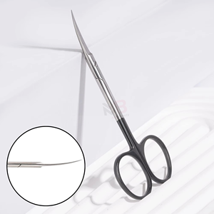 Tijeras para Uñas y Cutículas al por Mayor, Tijeras Quirúrgicas de Acero Inoxidable con Hoja Personalizada y Mango de Acero - Product Image 3