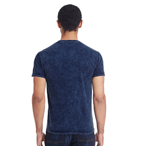 T-shirts homme effet délavé, coton vintage, coupe classique, tissu respirant, manches courtes, streetwear, en vente - Product Image 2