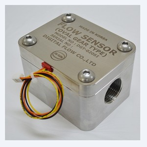 มิเตอร์น้ำอุตสาหกรรม DIGITAL FLOW DGT-020AI / DGT-020SI เซ็นเซอร์วัดการไหลแบบโอวัลเกียร์ อลูมิเนียม / สแตนเลส - Product Image 1