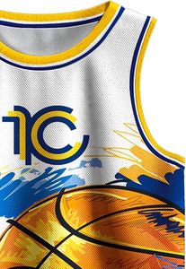 Boys Girls Basketball Jersey and Shorts Set Athletic Sport Uniform for Training Game Day 5-12 Years - Product Image 3
