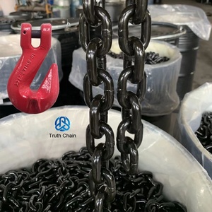 Miễn Phí Mẫu 6-42Mm Thép Kim Loại Hàn Nhiệm Vụ Nặng Nề Công Nghiệp Sắt G80 G100 Container Tải Nâng Chuỗi - Product Image 1