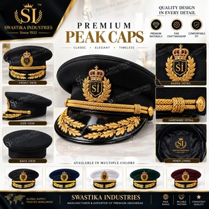 Logo personnalisé de haute qualité, design haut de gamme, qualité excellente, taille unisexe réglable, finition premium, 100% laine, quatre saisons - Product Image 6
