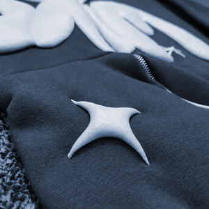 เสื้อฮู้ดดี้พิมพ์ลายพัฟฟ์หลากสี ดีไซน์สุดเท่ สไตล์ฮิปฮอป สตรีทแวร์ แฟชั่นลำลอง - Product Image 4