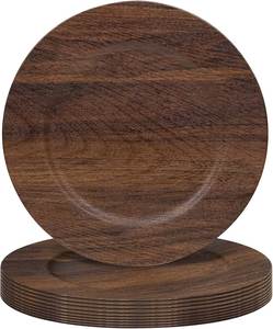 Wooden Dinner <b>Plate</b> With Premium Natural Finish For Modern Kitchen And Restaurant Tableware - Product Image 4