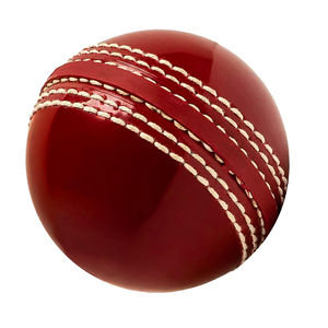 ลูกคริกเก็ตคุณภาพสูง Salstar Sport หนังวัวเกรดพรีเมียม สีเหลืองขาว สำหรับเล่นในร่ม - Product Image 6