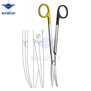Ciseaux Kaye 19 cm / 7-1/2 pouces, lame incurvée dentelée, ciseaux chirurgicaux Super Cut TC pour une coupe de précision et une utilisation professionnelle - Product Image 3