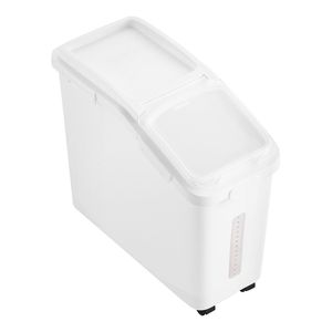 Contenitore Grande da 50L (11,4 Galloni) per Conservazione Riso, Dispenser Cibo per Cani, Contenitore per Ingredienti da Cucina, Cereali, Farina, Alimenti per Animali Domestici - Product Image 2