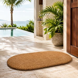 Prix direct usine, meilleure qualité, tapis d'entrée en fibre de coco écologique uni pour la maison et l'hôtellerie, fabriqué en Inde - Product Image 5