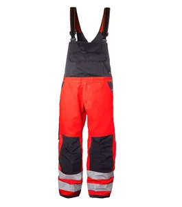 ชุดทำงานช่างคุณภาพสูง ปลอดภัย ทนทาน สวมใส่สบาย มองเห็นได้ชัดเจน พร้อมกางเกงทำงานสำหรับผู้ชาย - Product Image 4