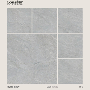 Baldosa de Porcelana Mate para Interiores, 600x600 mm, Superficie de Cerámica Lisa Decorativa, Revestimiento de Pared y Suelo Duradero de Primera Calidad - Product Image 1