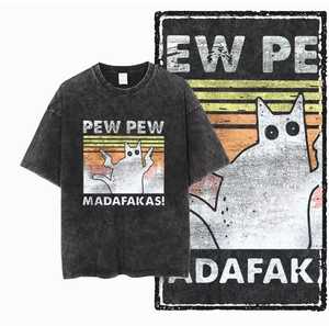 T-shirts en gros, T-shirts graphiques personnalisés, T-shirts vintage délavés, T-shirts délavés à l'acide, Fabricant de streetwear, T-shirts 100% coton, T-shirts épais - Product Image 3