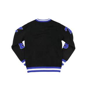 เสื้อสเวตเตอร์ถักคอวีสีดำ Zeta Phi Beta ปักลายตราสัญลักษณ์สไตล์วินเทจ เสื้อคลุมคาร์ดิแกนสำหรับผู้หญิง เสื้อผ้าฤดูหนาว ผลิตจากวัสดุหลากหลายชนิด - Product Image 6
