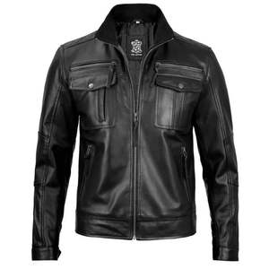 Custom logo Oversized <b>Jacket</b> Real Leather Bomber <b>Jacket</b> Dark Brown <b>Suede</b> Leather <b>Jacket</b> - Product Image 3
